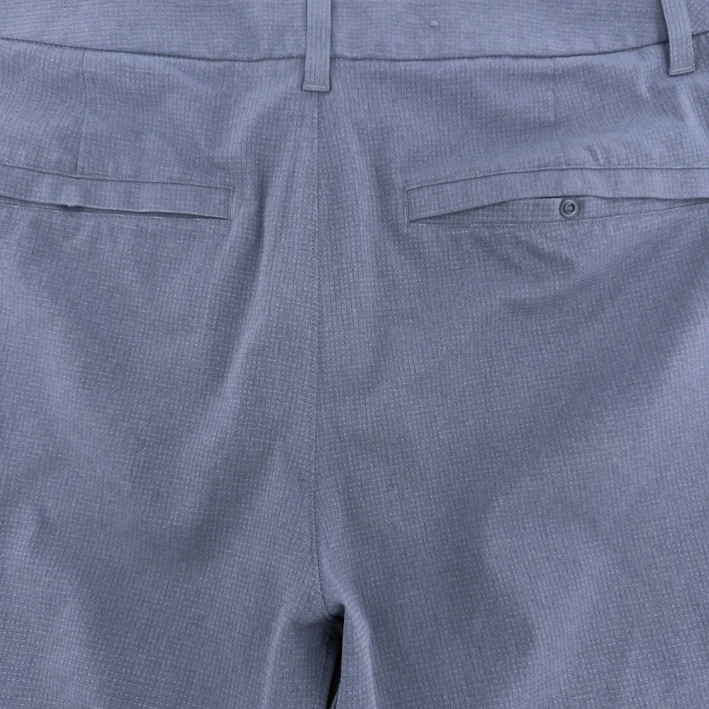 Lululemon‎ Commission Slim-Fit Pant Warpstreme Blue Mens 36